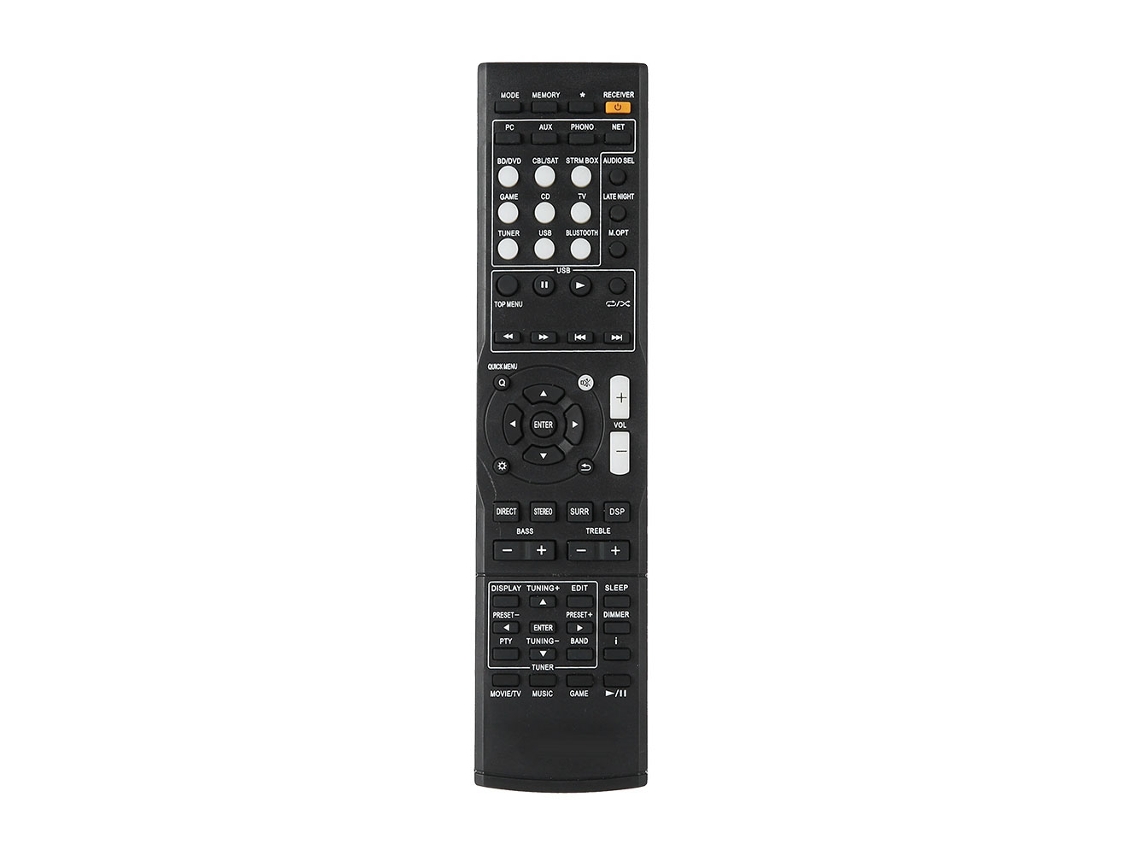 Aetheria controle Remoto Substituto para Amplificador Onkyo Rc 928r Rc 909r Sem Programação