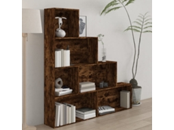 Vidaxl Estante 155x24x160 Cm Cor Carvalho Fumado