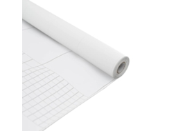 Filme De Janela Autoadesivo Fosco Vidaxl Branco Pvc (60 X 2000 Cm)