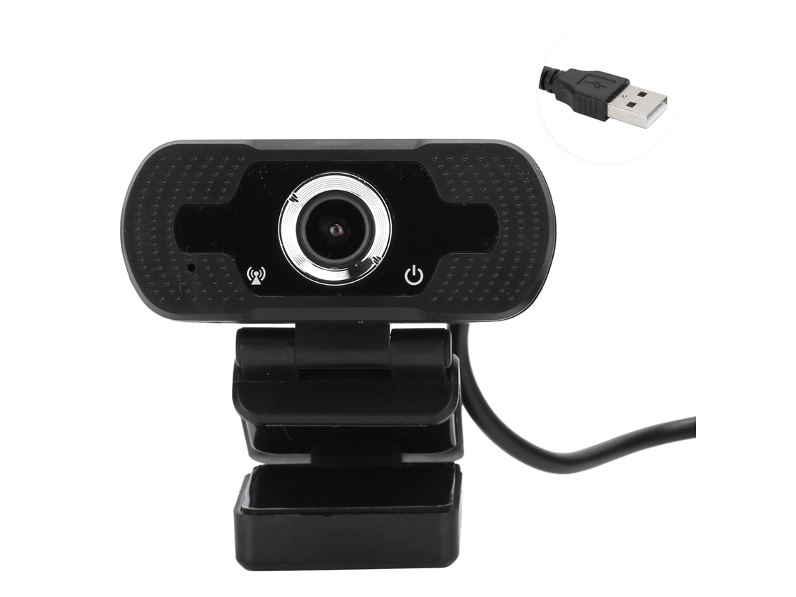 Webcam Usb De Alta Definição 1080p Para Aula Online, Vídeoconferência Ao Vivo E Computador