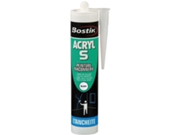 Juntas E Fissuras De Selante Acrílico Bostik Acryl S Interior/exterior Pintável Branco Cartucho De 310 Ml