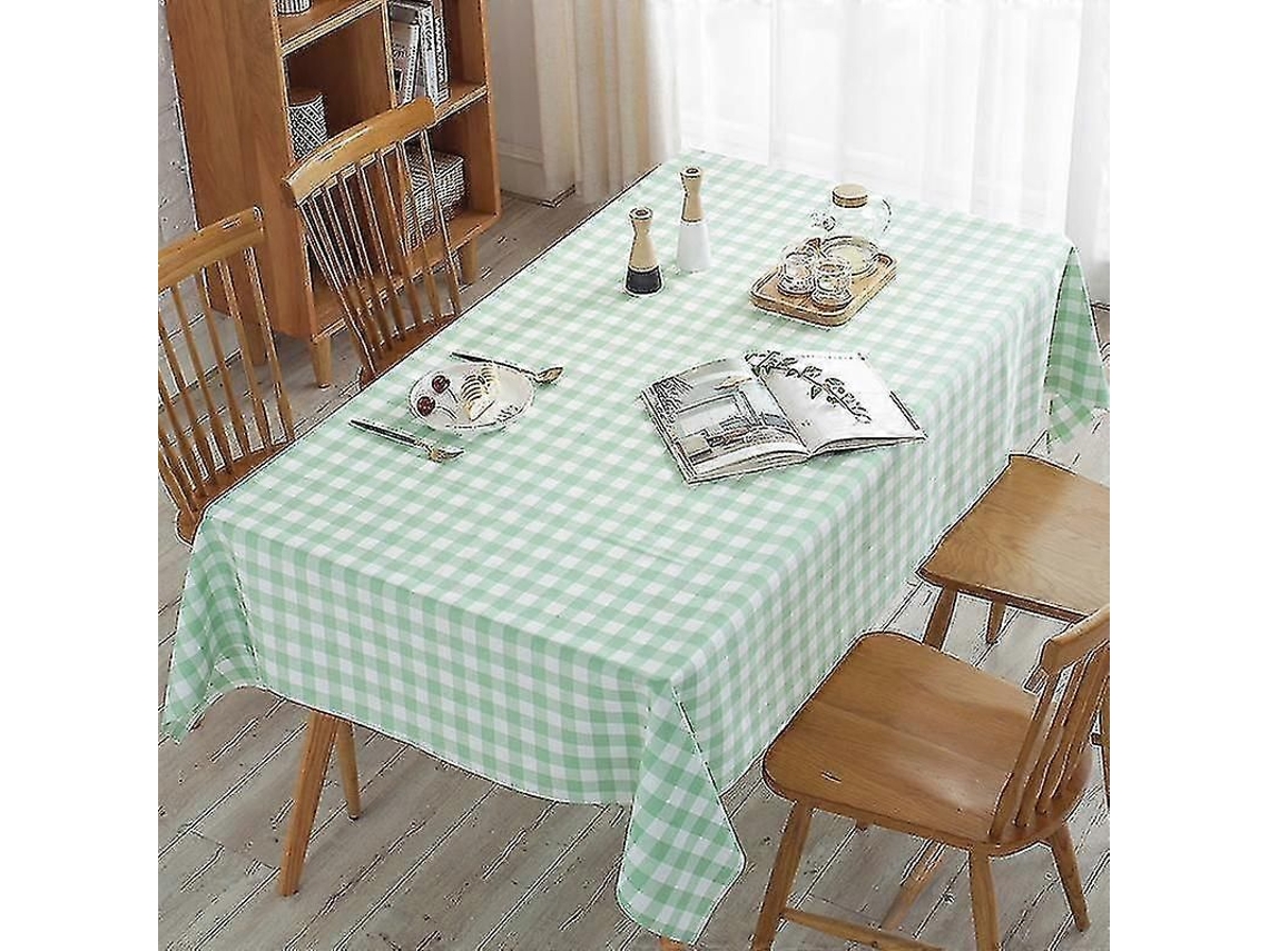 2026 mantel Retangular de Quadros Impermeável Lavável Resistente a Manchas para Piquenique e Jantar Festivo