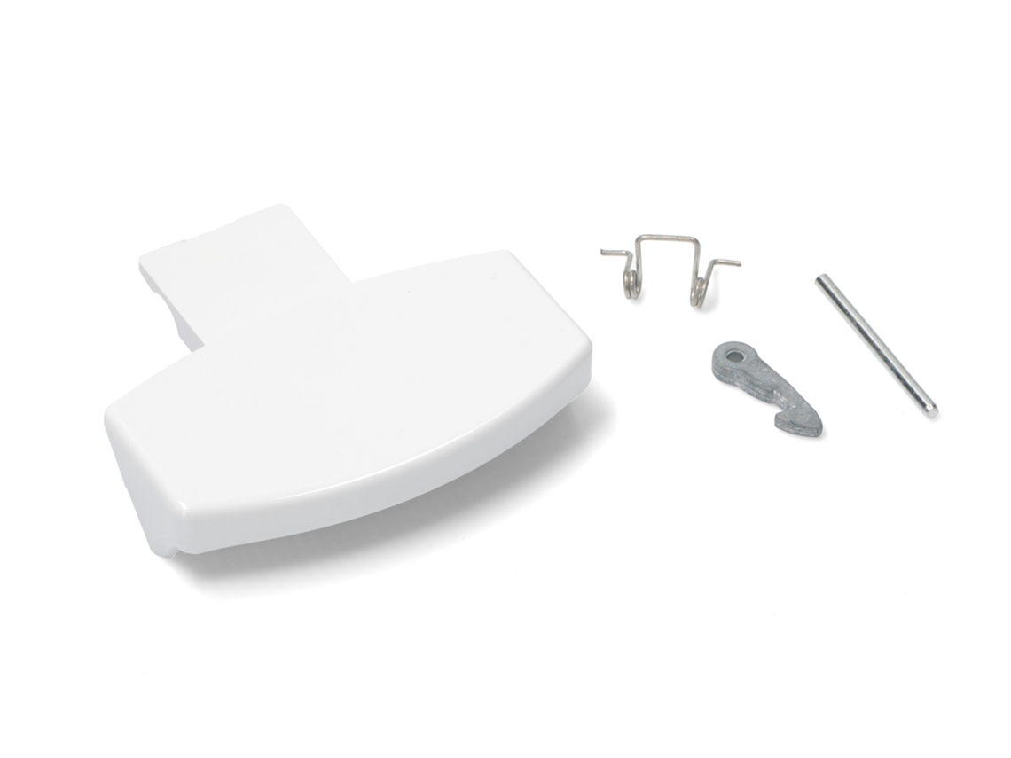 Kit de Puxador de Porta Branco para Máquina de Lavar Roupa Indesit C00259035 Máquina de Lavar Roupa Dhl019id