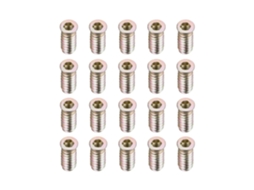 20 Porcas De Inserção Roscadas M6, Conector Sextavado De 10mm 13mm 15mm 17mm 20mm, Acessórios Para Móveis De Madeira