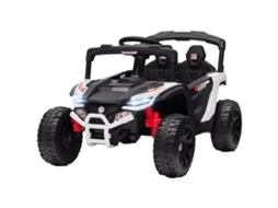 Carro Elétrico Para Crianças 12v A Bateria Utv Com 2 Motores Controlo Remoto 2,4g Suspensão Traseira Faróis Música Para Acima De 3 Anos 88x57,5x55,5