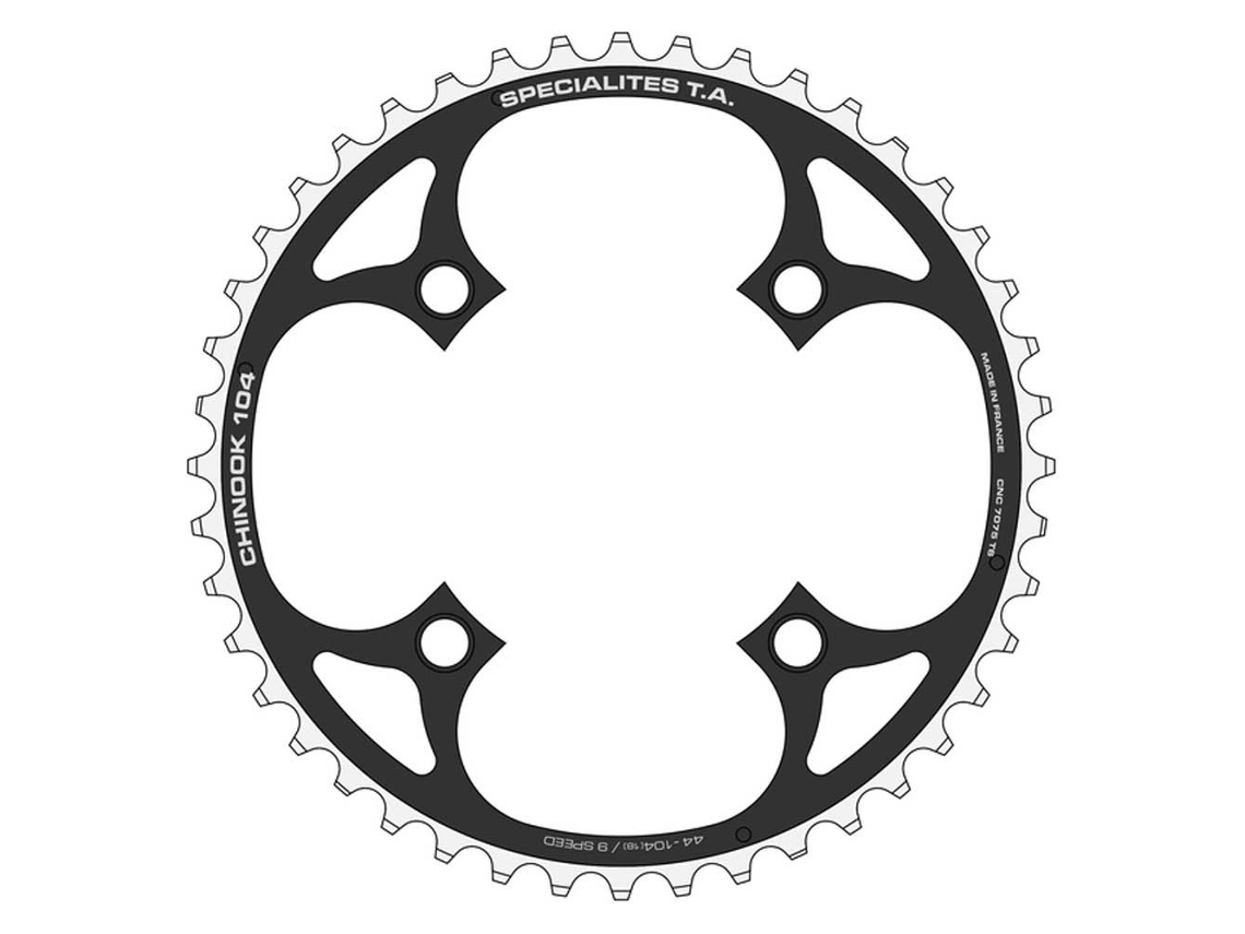 Prato Chinook 18 Mm Preto 48Tspecialites Ta