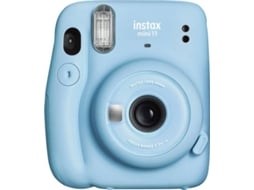 Máquina Fotográfica Instantânea FUJIFILM Instax Mini 11 (Azul - Obturação: 1/2-1/250 s - 2 x Pilhas AA LR6)