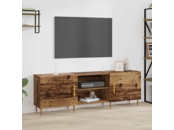 Vidaxl Gabinete Para Tv 150 X 30 X 50 Cm Madeira Antiga