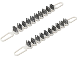 Escova De Limpeza Flexível Hohopeti Para Frestas, Pp Pe, 2 Peças