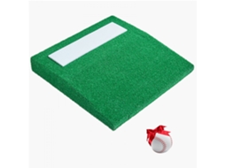 Mound Portátil Para Treino De Baseball/softball Com Superfície Realista E Estrutura Durável 250kg Tekmaquinas