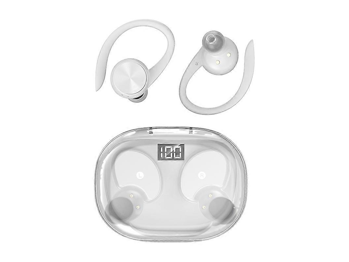 Fones De Ouvido Bluetooth Com Display Digital E Compartimento De Carregamento VONKELIOS