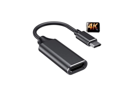 Adaptador Usb C Para Hdmi 4k, Adaptador Usb Tipo C Para Hdmi Compatível Com Thunderbolt 3 Macbook Air, Ipad Pro 2018 E Mais Bestvite (preto)