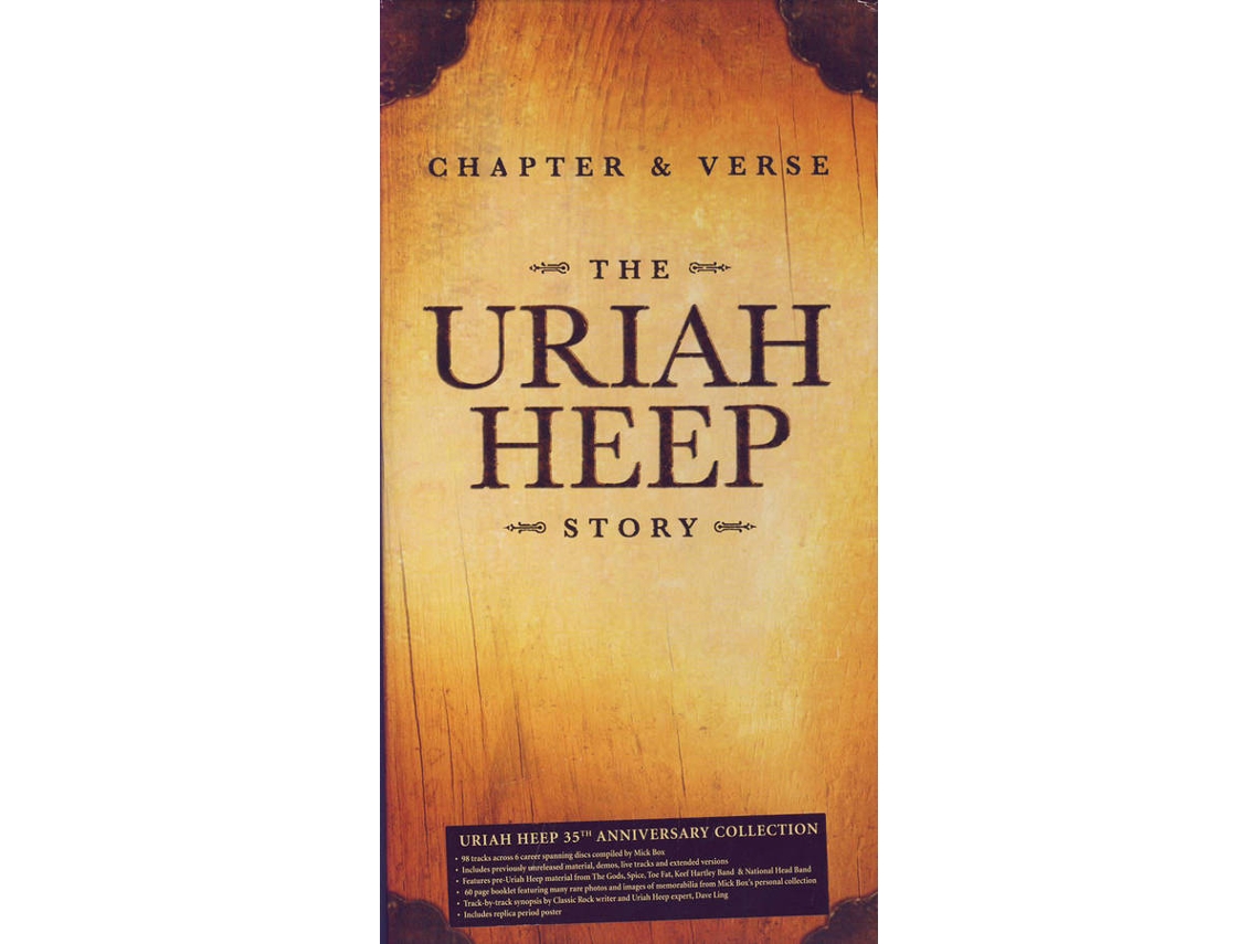 CD Uriah Heep - Chapter & Verse - Chapter #1 (1CDs)