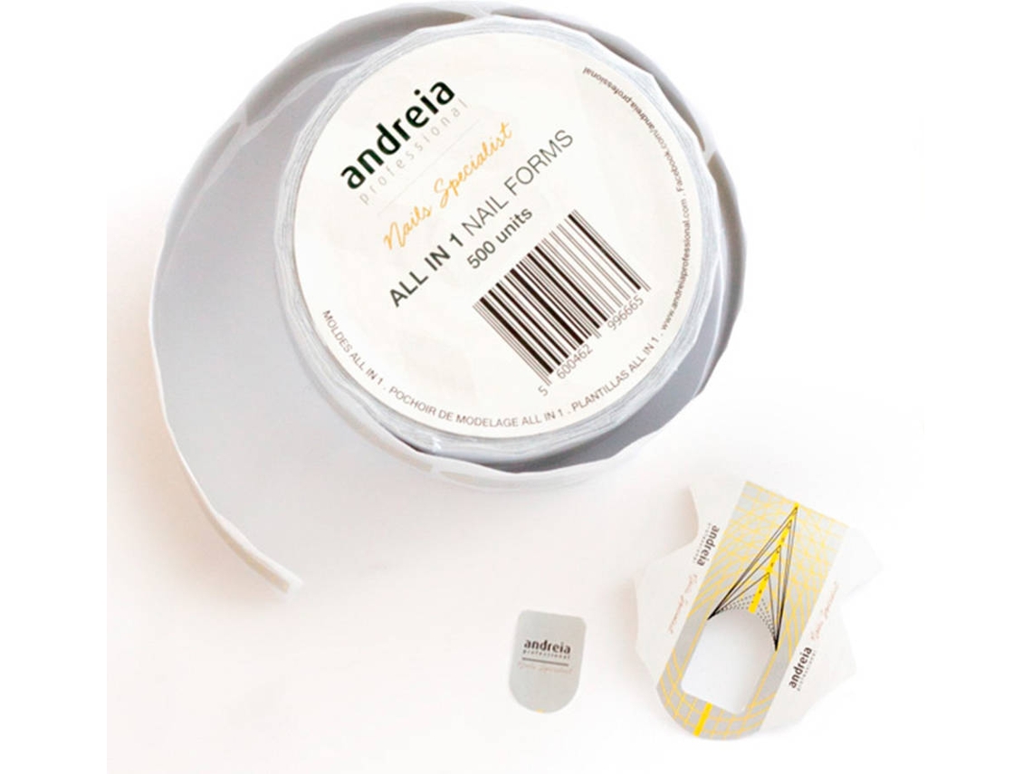 Moldes para Unhas ANDREIA 500Unidades