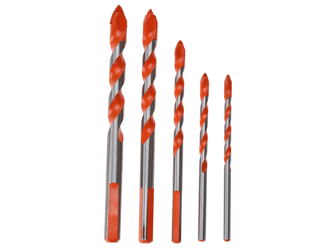 Conjunto De 5 Pontas De Torneiro Triangular Laxiscreed Para Furadeiras Elétricas E Multifuncionais