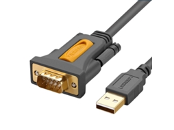 Cabo Ugreen Usb Para Db9 Rs-232 De 1 M Para Conversor De Dispositivos De Tv