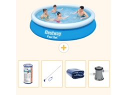 Bestway Piscina Bestway Fast Set Redonda - 366x76 Cm - 5-peças S20