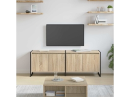 Vidaxl Gabinete Para Tv 140 X 36 X 49.5 Cm Sonoma Derivados De Madeira