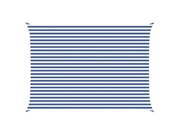 Maison Exclusive - Vela De Sombra Solar Azul E Branco 5 × 3,5 M