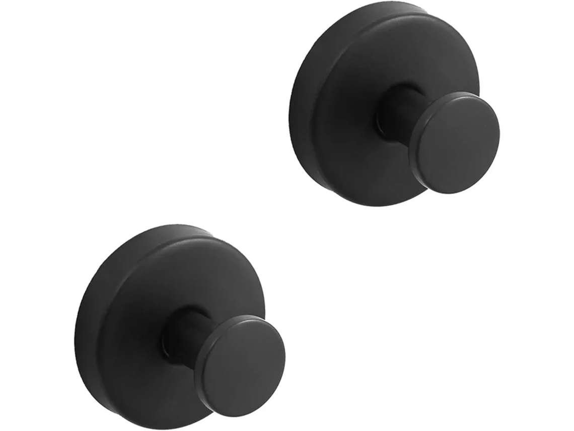 Conjunto de 8 Ganchos com ventosa S/MARCA, para janelas, portas, banheiro