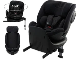 Cadeira Auto Kinderkraft XRIDER 2 i‑Size 40–150 cm com H‑GUARD+ e SPS+, reclinação em 8 posições Preto
