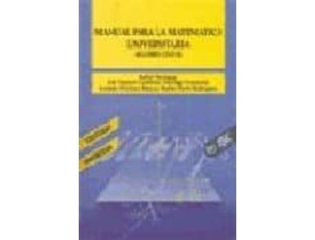 Livro Manual para la matemática universitaria : álgebra lineal de Santiago Fernández, Antonio Martínez Marcos, Rafael Paniagua Gómez-Álvarez (Espanhol)