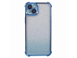 Capa De Celular Antiqueda Com Glitter E Gradiente Galvanizado Em Tpu Para Iphone 14