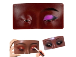 Tabla de práctica de maquillaje de rostro y ojos (realista y reutilizable)