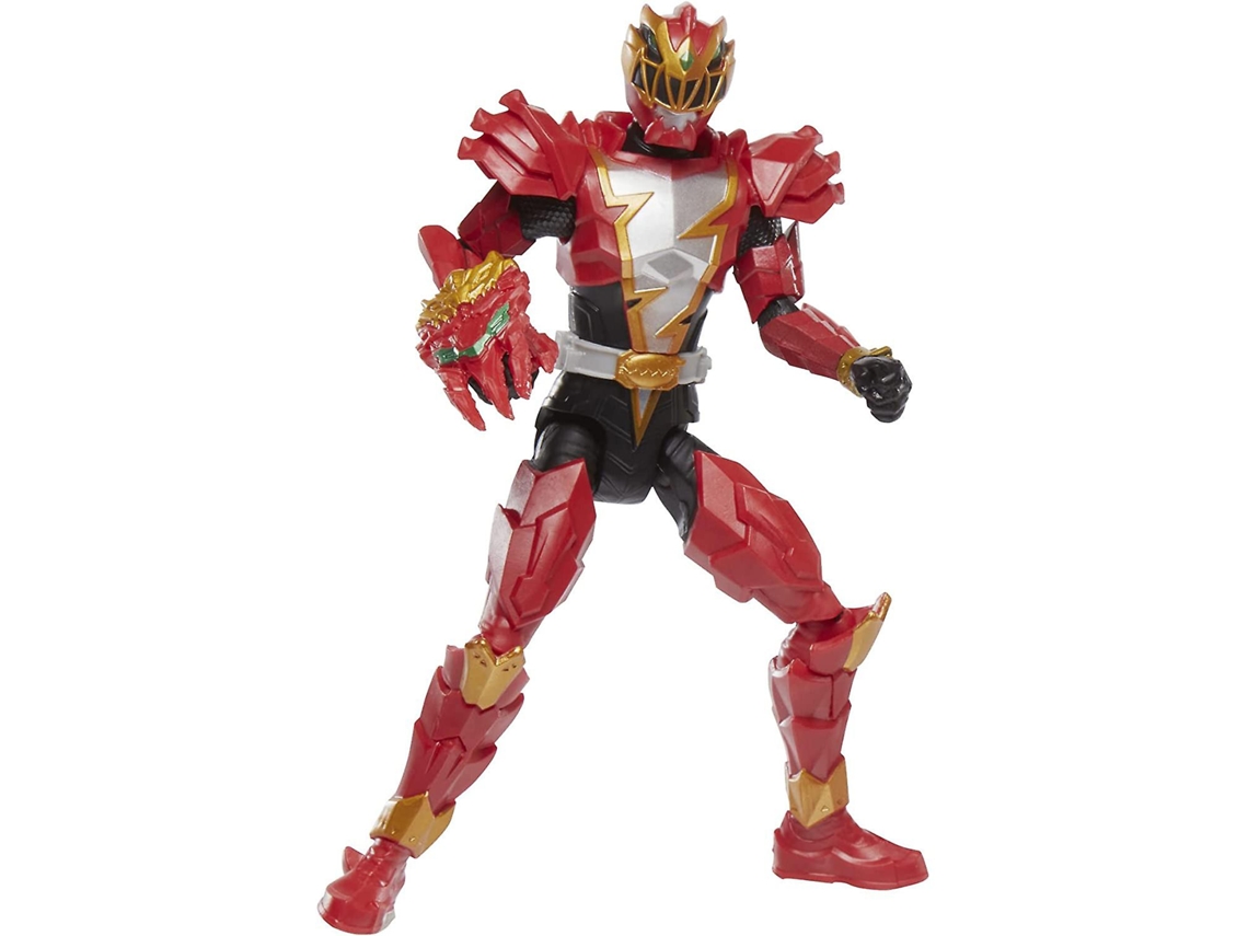 Boneco De Ação Red Ranger Dino Knight, 6 Polegadas, Com Chave Dino Fury, Brinquedo Para Fãs