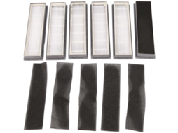 Conjunto de 6 Esponjas Filtrantes para Aspirador de Pó Deebot Ozmo 920 950 BRILVIBERA