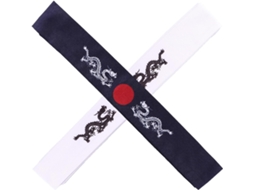 Conjunto De 2 Tiaras Estilo Samurai Japonês Em Algodão, Confortáveis E Respiráveis.