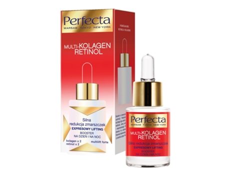 Booster De Elevação Expresso De Retinol E Colágeno Multifuncional Da Perfecta Para Dia E Noite 15ml