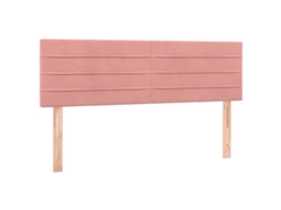 Headboard, Headboards Vidaxl Cor-de-rosa Veludo (144 Cm)