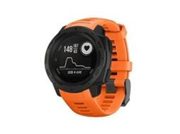 Lurelia Pulseira, Compatível Com Garmin Instinct 22mm Laranja, Acabamento Moderno