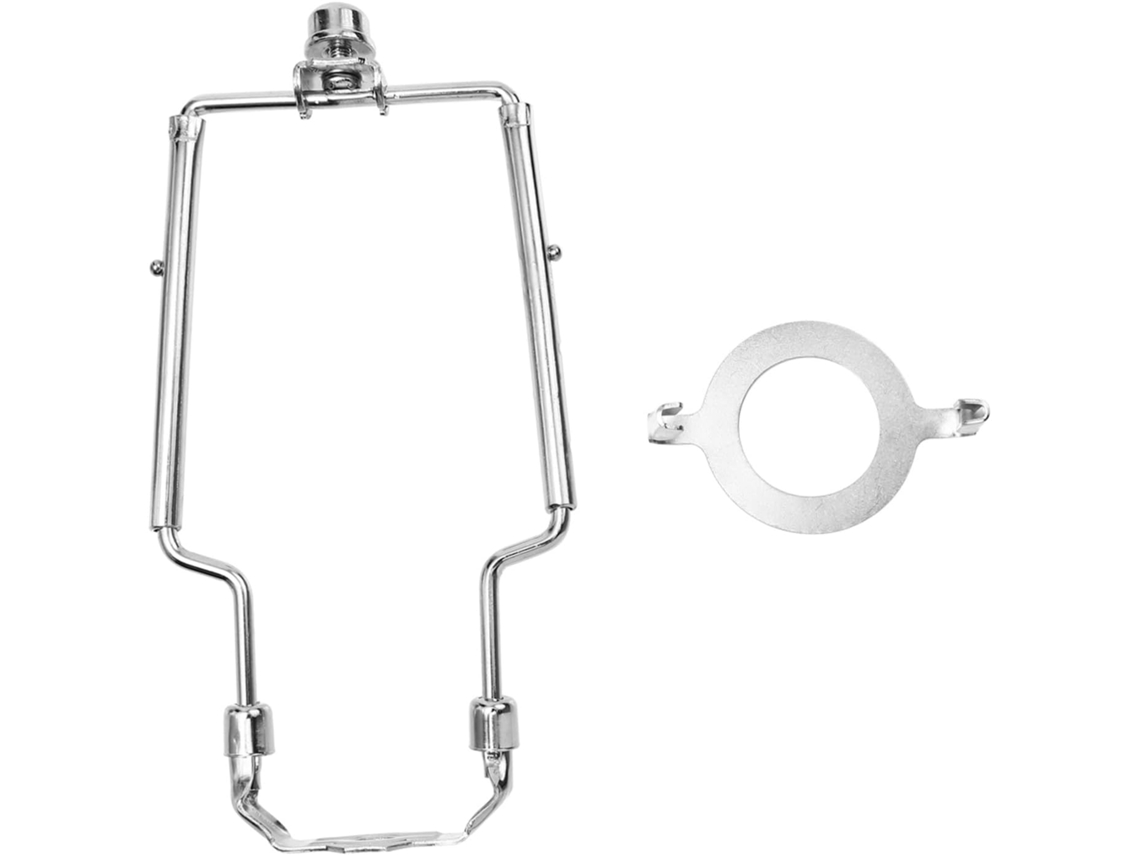 Suporte para Chifre Prateado, Estrutura Ajustável de 7 a 9 Polegadas, Superfície Galvanizada À Prova de Ferrugem, Acessório. SFUSHOS