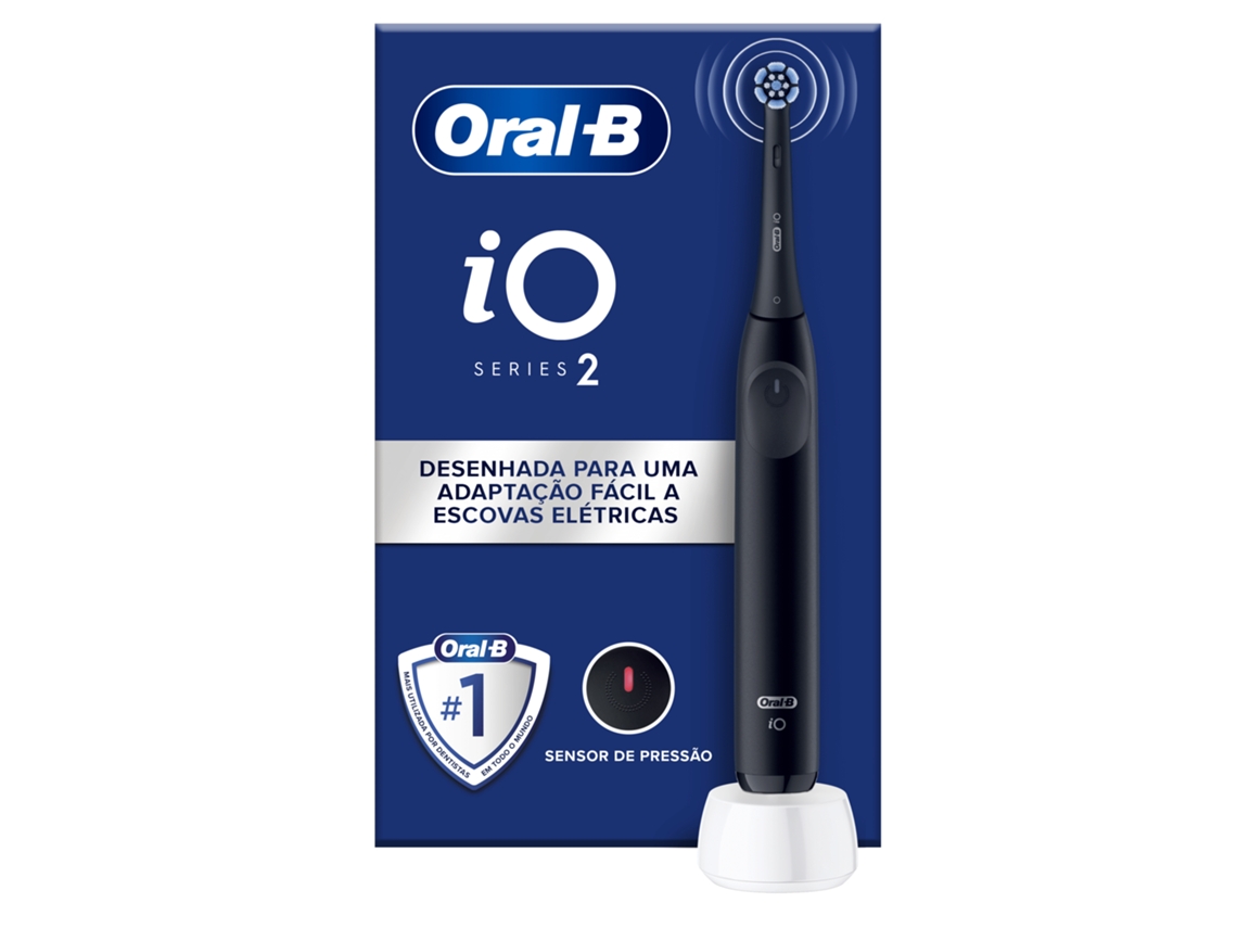 Escova de Dentes Elétrica iO2 Preta ORAL-B emb. 1 un