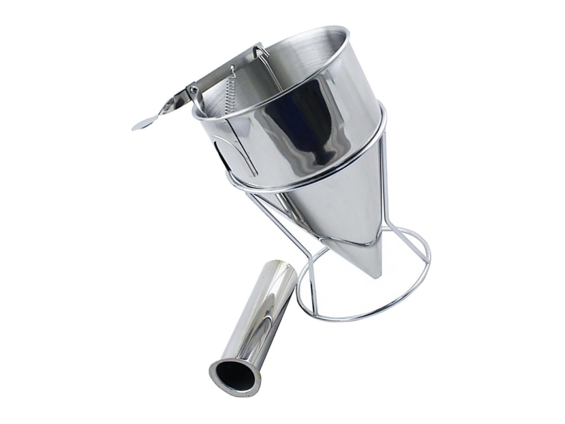 Funil Stobok Com Cabo Removível Em Aço Inoxidável, Design Prático Em Formato De Bolinha Polvo, Ideal Para Uso Na Cozinha