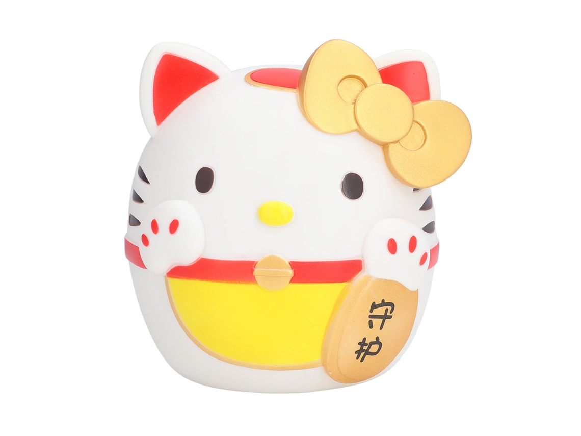 Porcelana Gato Maneki Dinheiro Grande | S/MARCA