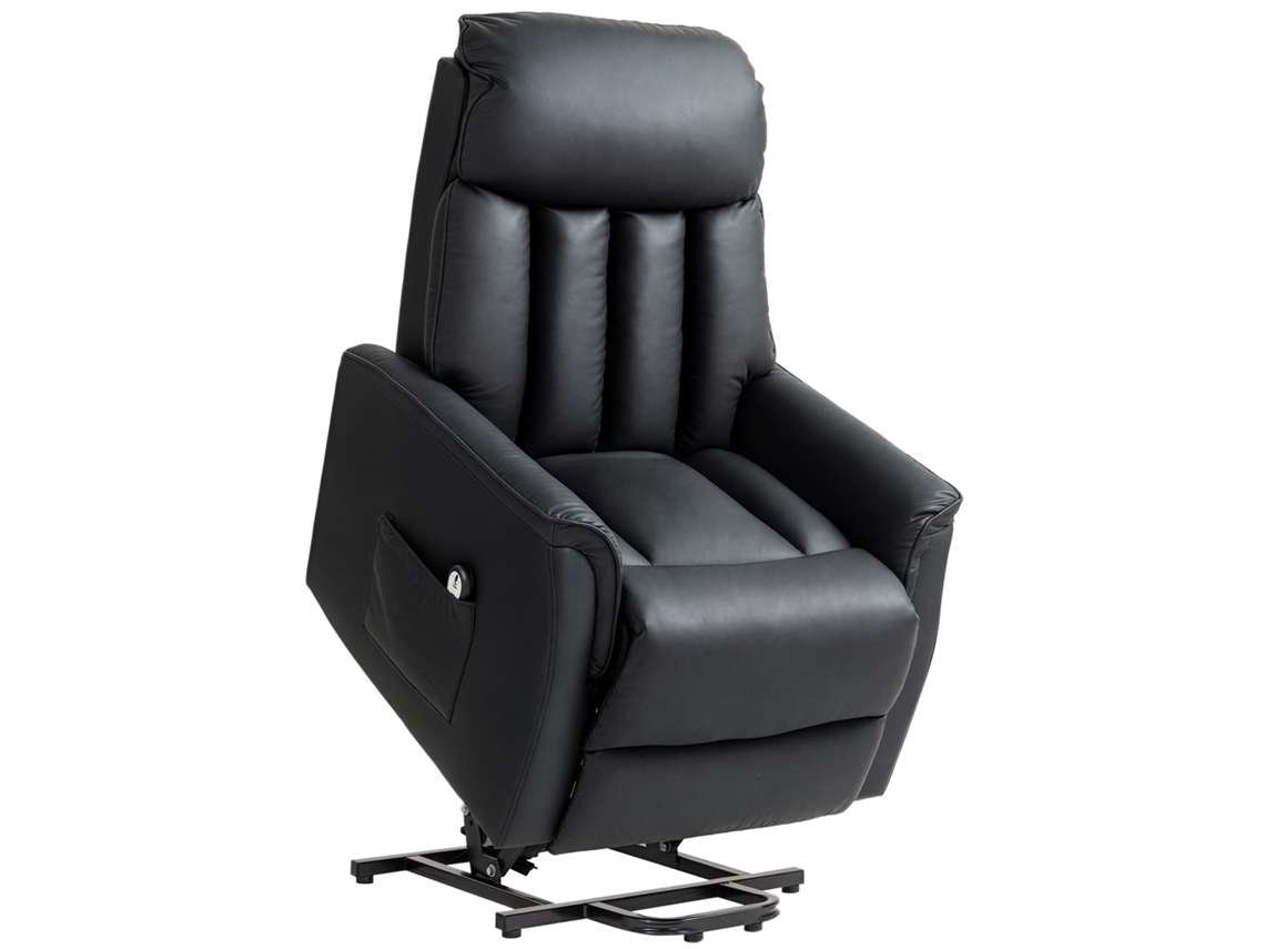 Cadeira elétrica para ficar em pé, suporte para TV, função reclinável, preta, Marca S/MARCA