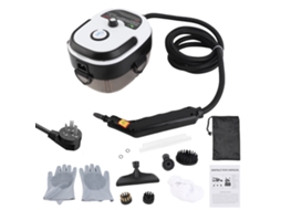 1500w Aspirador de Vapor Portátil 105℃ Limpeza Profunda com Tanque Removível 3 Cabeças de Escova