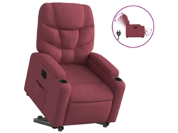 Electric Stand Up Recliner Chair, Electric Stand Up Recliner Chairs Vidaxl Vermelho Tecido