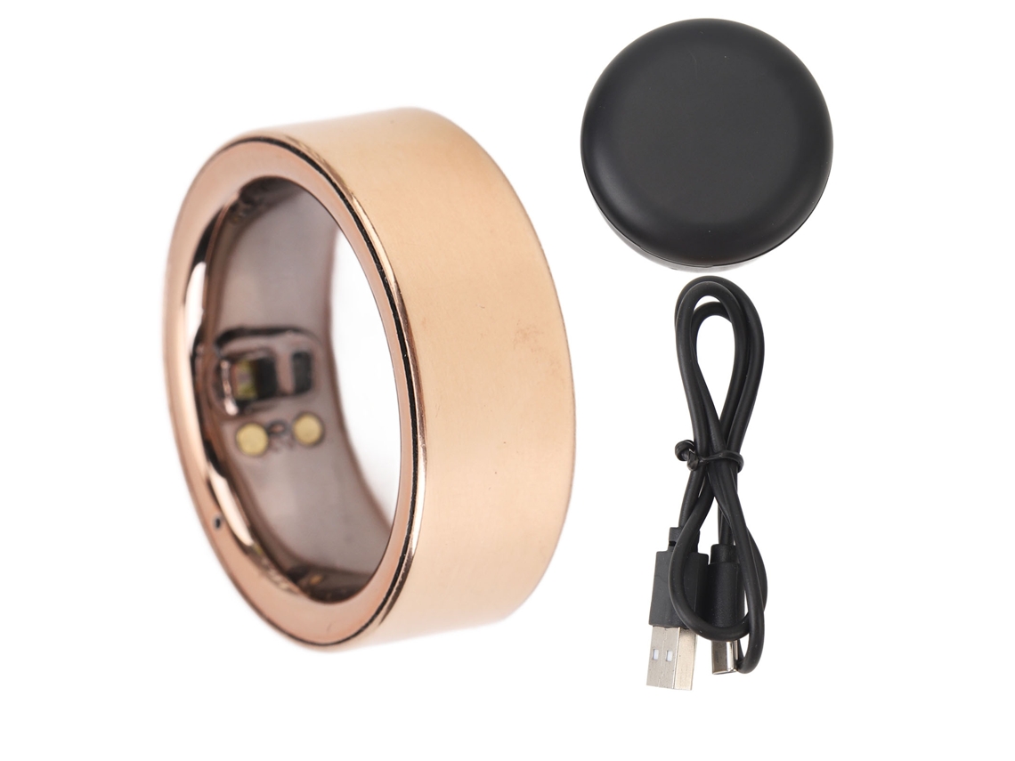 Anel de Saúde Inteligente, Monitor de Sono, Temperatura, Bluetooth, IP68 | S/MARCA