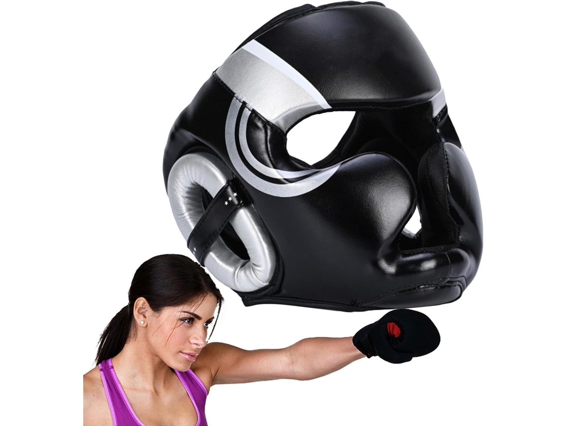 Protecteur De Tête De Boxe - Protecteur De Visage Complet De Boxe Pour