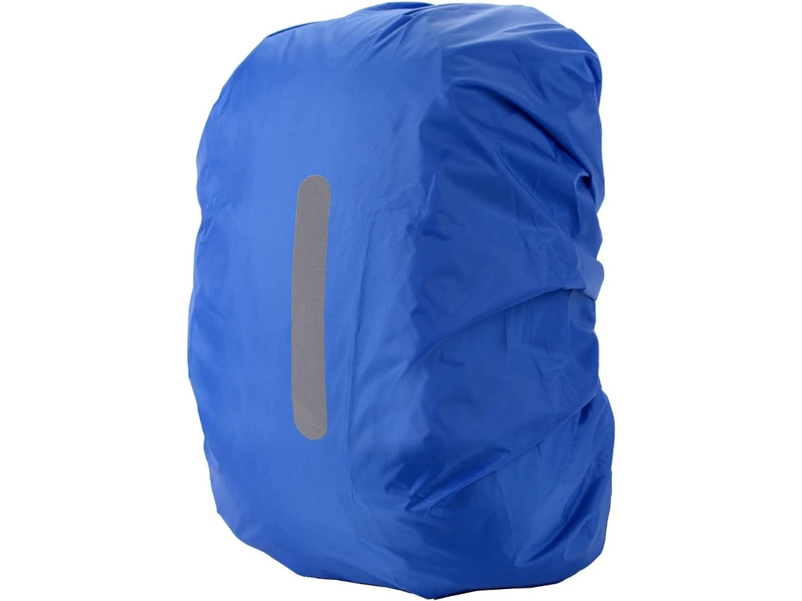 Capa de mochila impermeável, pacote com 2, azul, tamanho G BRILVIBERA