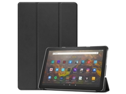 Para Amazon Fire Hd 10 (2021), Capa De Couro Com Textura Custer Horizontal E Suporte Triplo E Função De Suspensão/despertar