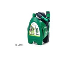 Mini Carretel de Mangueira de 10 Metros Aspersor de Jardim Carretel de Mangueira de Água Compacto TRADE SHOP TRAESIO
