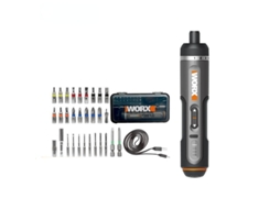 Parafusadeira Elétrica Sem Fio De 4v Com Conjunto De 30 Bits, Ferramenta Elétrica Recarregável Via Usb.