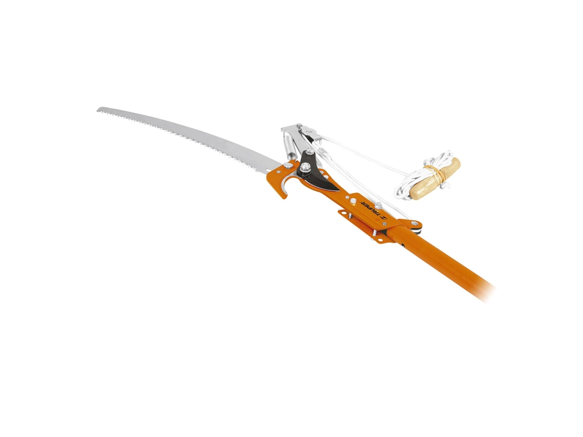 Cortador ramas altas, m/telescópico aluminio, 2.4m