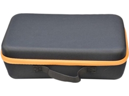 Organizador de ferramentas com zíper, ideal para armazenar ferramentas elétricas e acessórios de forma resistente e organizada.