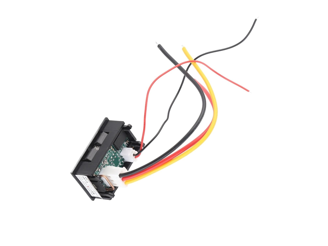 Voltímetro E Amperímetro Digital Com Display Duplo De 0-300 V Cc